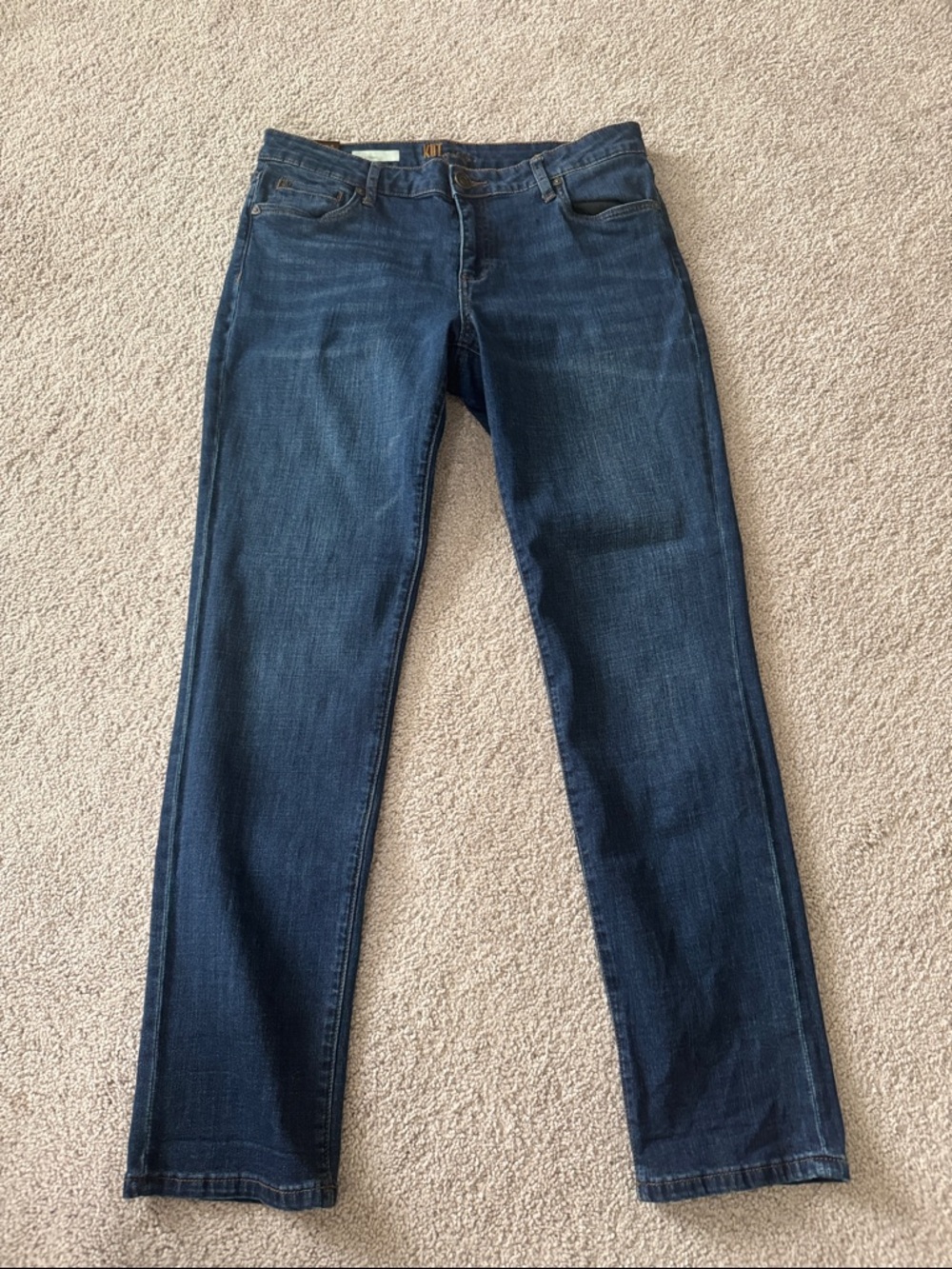 Kut from the Kloth Dark Blue Boyfriend Jeans